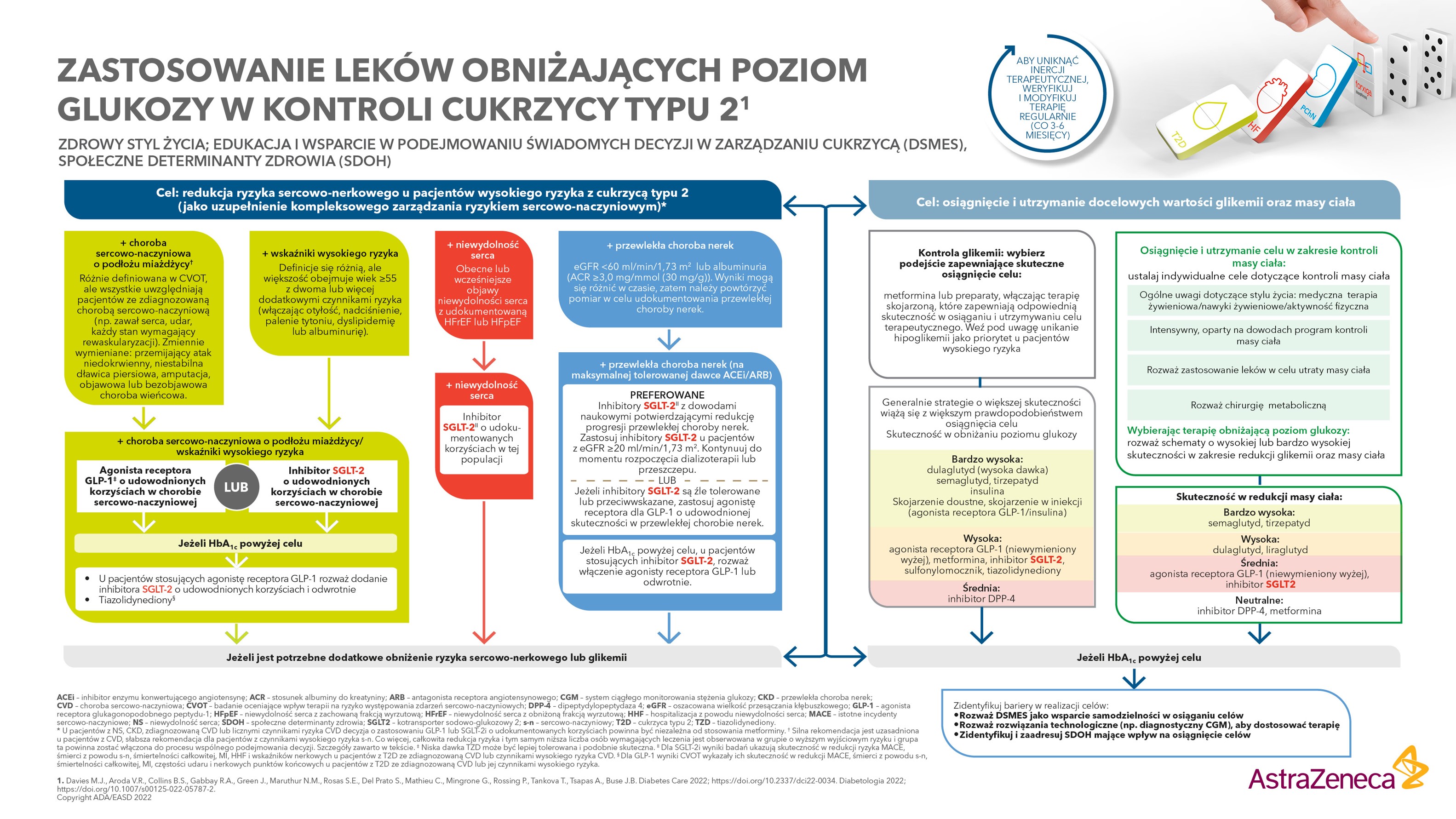 ZASTOSOWANIE LEKÓW OBNIŻAJĄCYCH POZIOM
                            GLUKOZY W KONTROLI CUKRZYCY TYPU 2